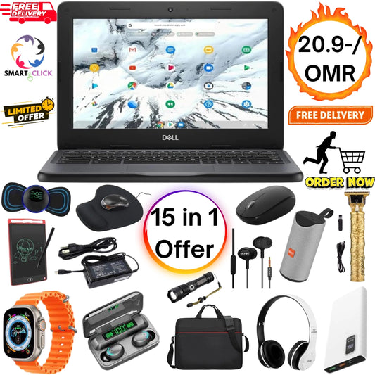 Dell Chromebook 3180 15 in 1 Offer, 4GB RAM/16GB SSD, Intel Celeron